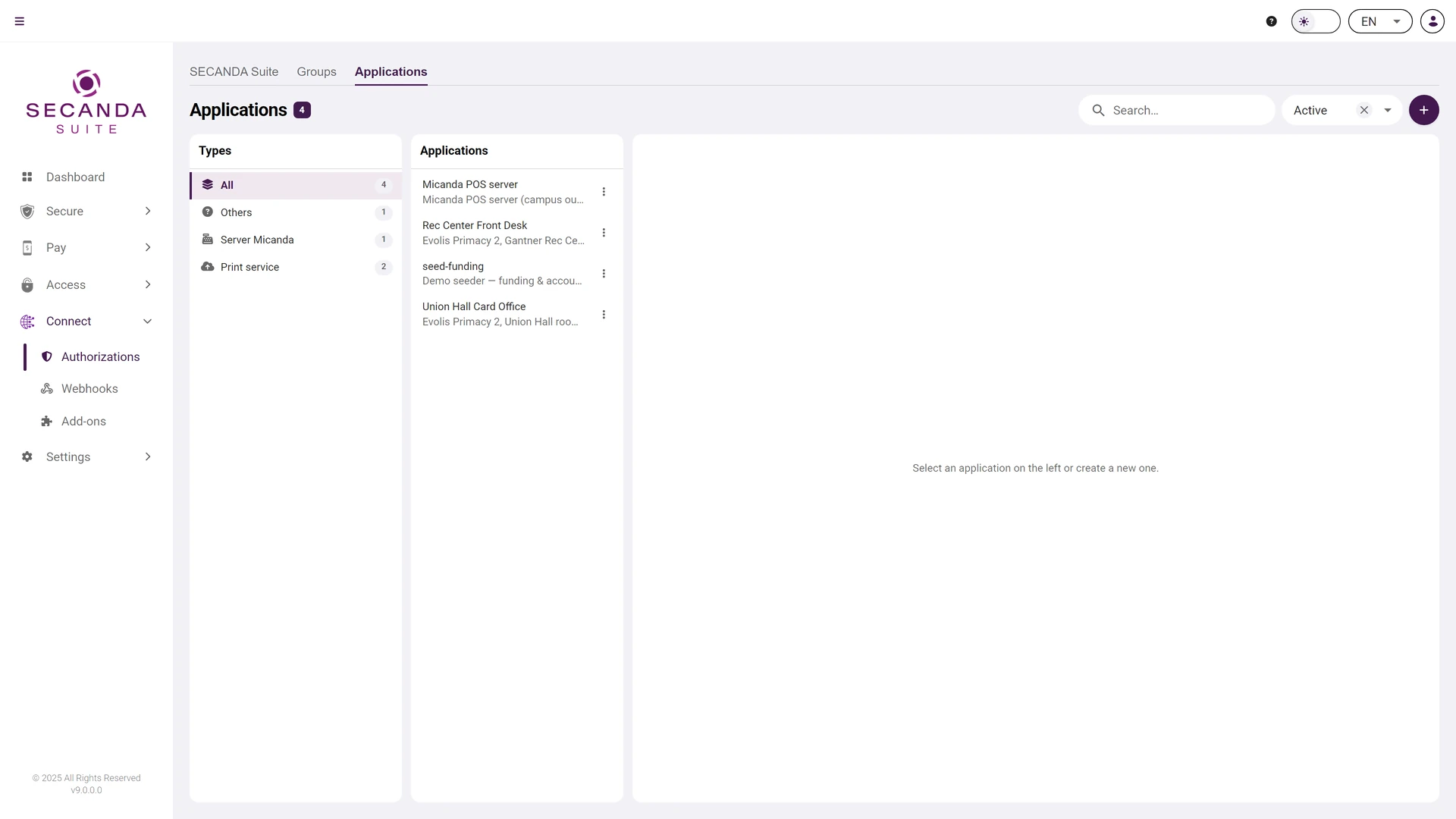 Connected applications